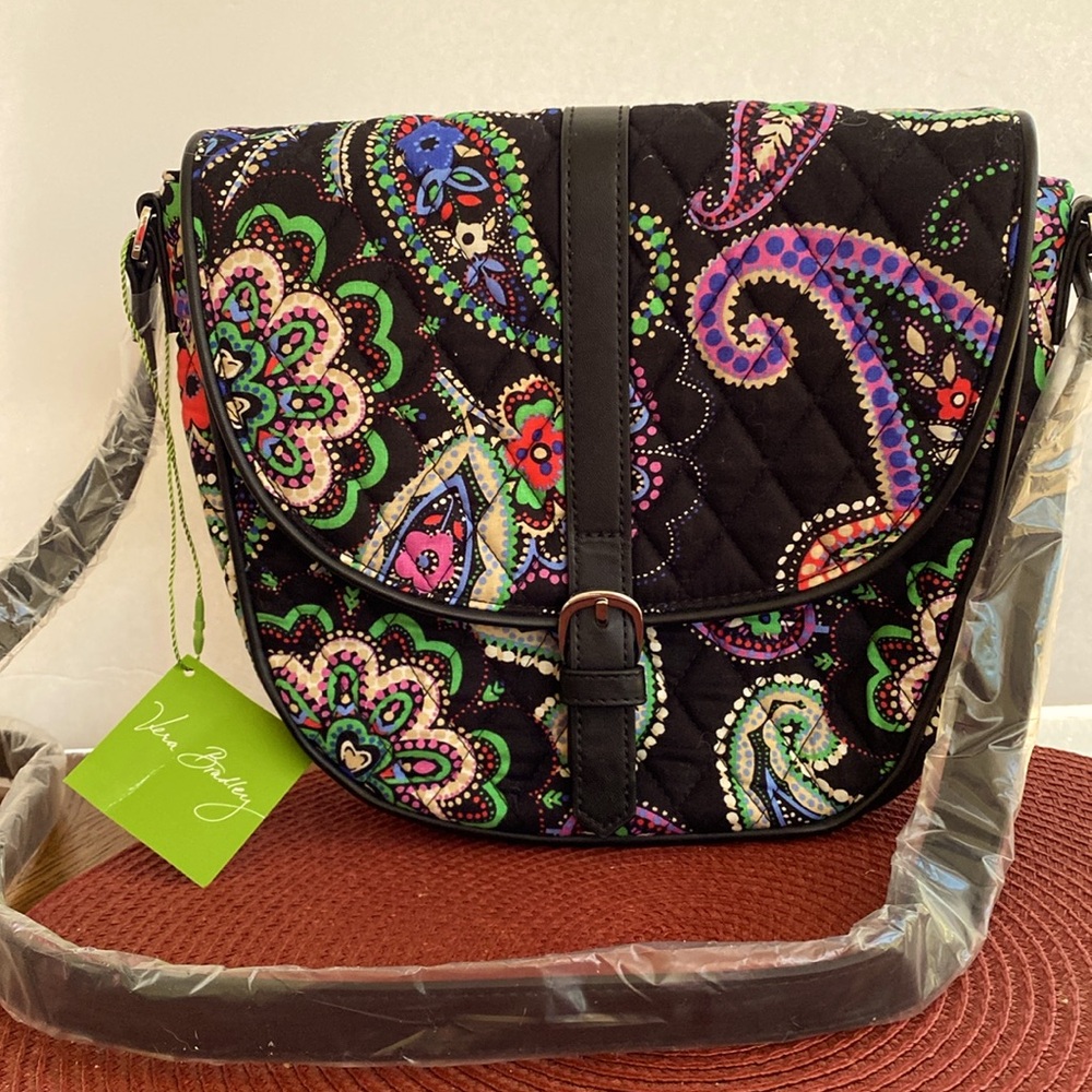 Vera Bradley Saddle Slim Bag